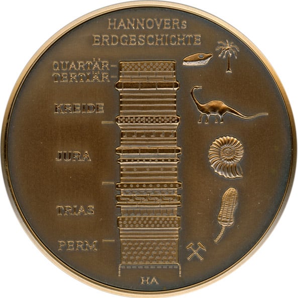 Jubiläumsmedaille 200 Jahre NGH Vorderseite